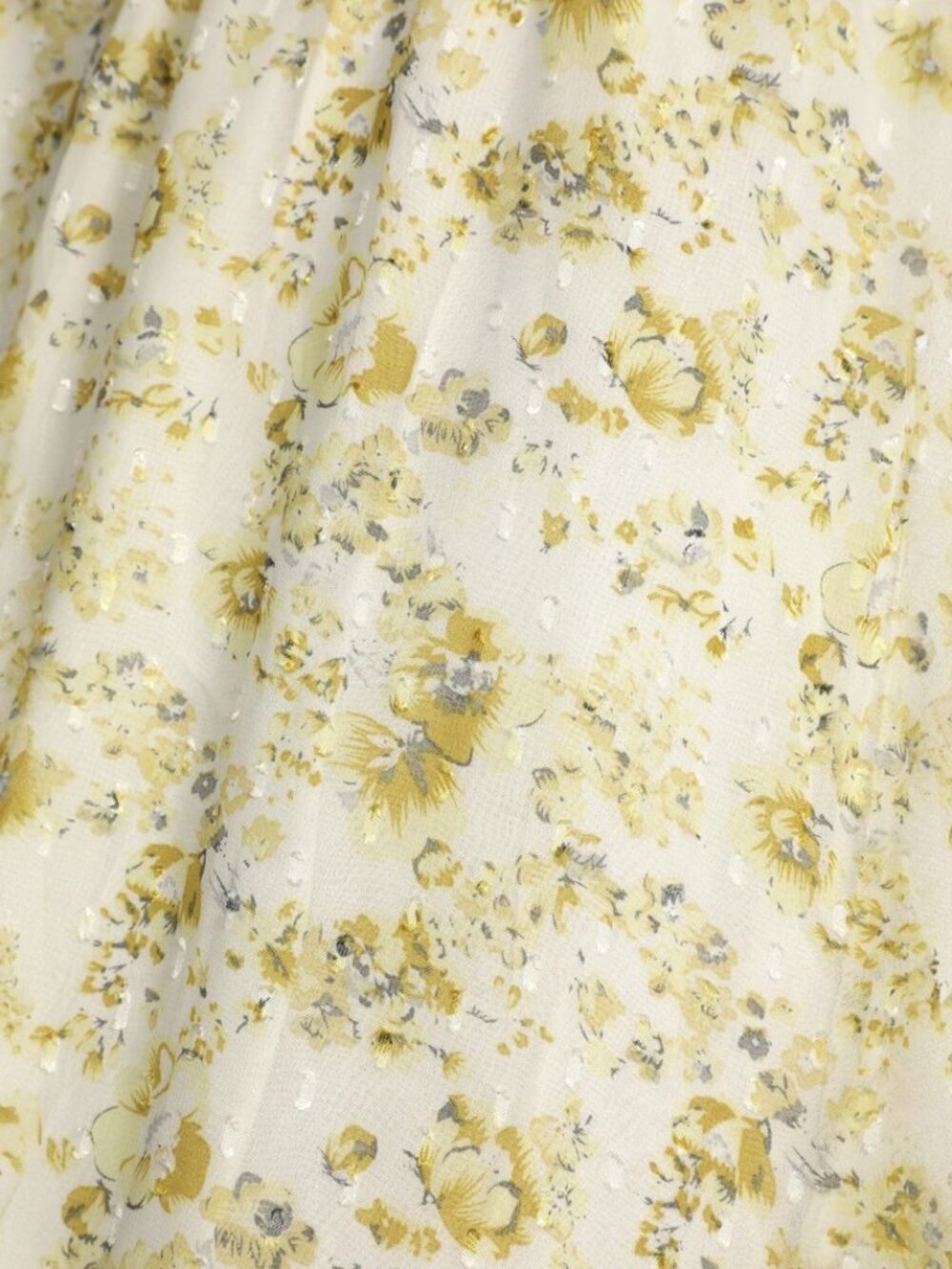 Lulus Love That Blooms Yellow Floral Print Off-the-Shoulder Maxi Dress NWT - Picture 5 of 10